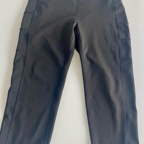 EUC Lot of 4 Pop Fit Leggings. 1 full length (purple and pink), 3 capri. Size XL - Picture 9 of 11